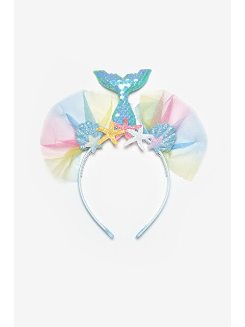 Le Mabelle Mavi Deniz Kızı Kuyruğu Figürlü Kız Çocuk Taç - S000513262-17234