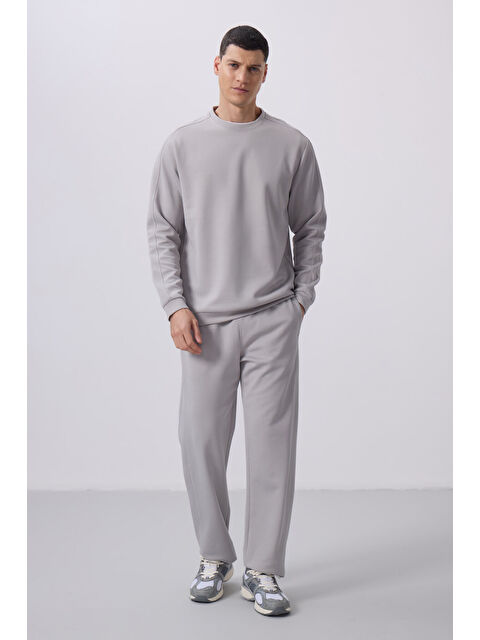 Tommylife Taş Yüzeyi Dokulu Oversize Erkek Eşofman Takım - 85275 - S000362726-25636