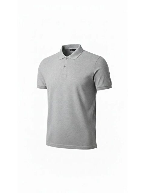 Jane's Erkek Pike Kumaş Düğmeli Yaka Regular Fit Günlük Kısa Kol Tişört