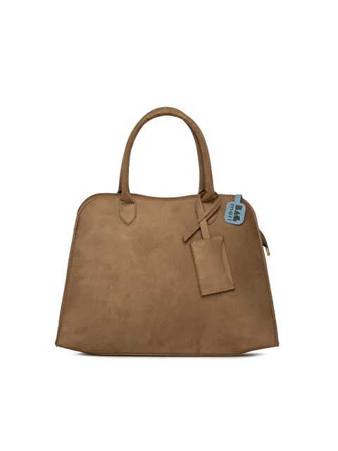 Bagmori Sallantı Detaylı Süet Tote Çanta - S000420721-26429