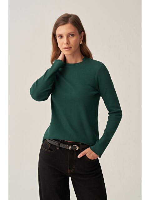 ALLDAY Zümrüt-Dik Yaka Uzun Kollu Body - S000518784-18709