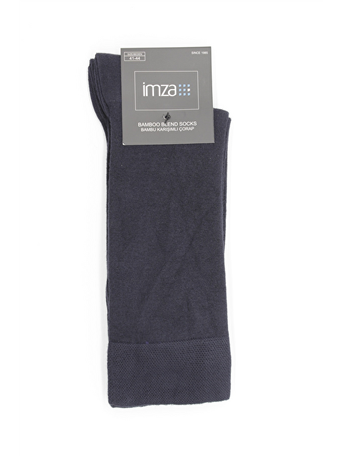 İMZA Lacivert Düz Bambu Soket Çorap 1060255150 - S000526753-21164