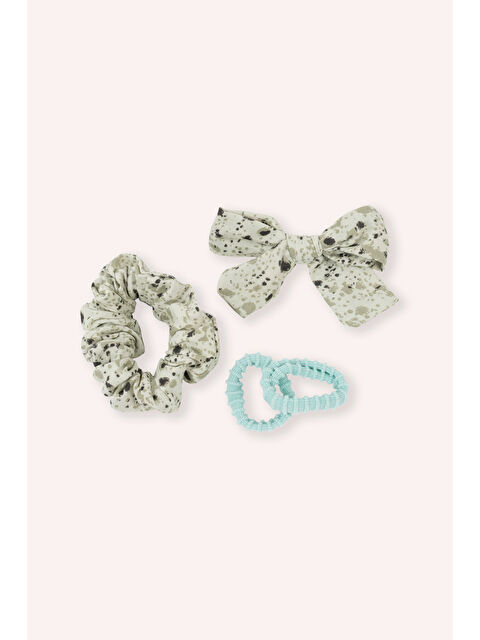 Panço Kız Çocuk Haki Toka Seti - S000523769-18547