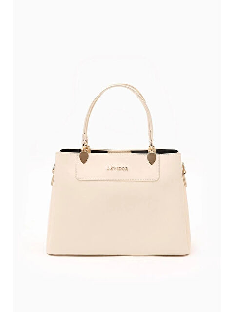 LEVİDOR Krem Kadın El ve Omuz Çantası 930120 - S000469217-19966