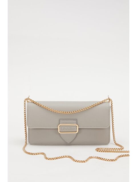 LEVİDOR Gri Kadın Omuz Çantası 930191 - S000404321-20600