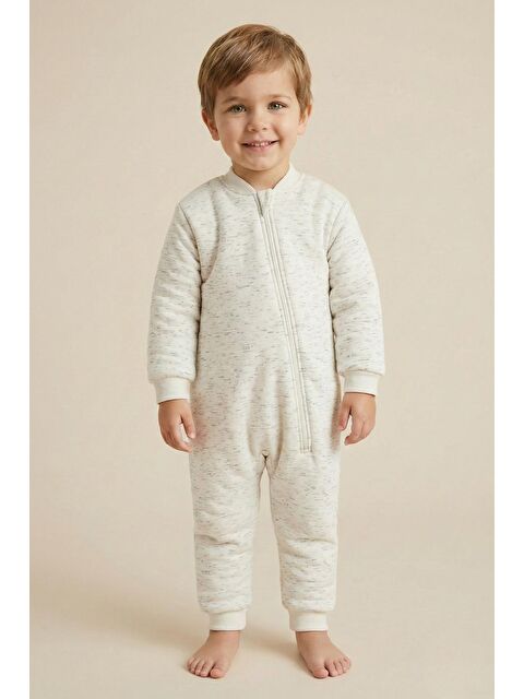 ZEYLAND Unisex Çocuk Elyaf Dolgulu Uyku Tulumu - Beyaz - S000485874-20063