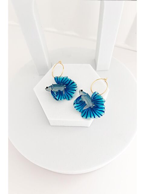 New Obsessions Asetat Koi Balık Küpe - S000375913-17234