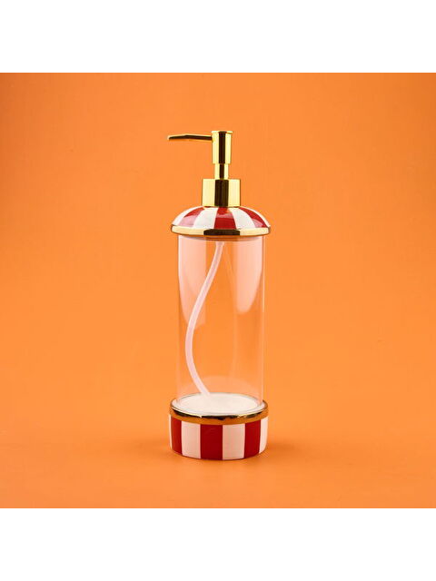 Perotti Maura Rossa Tekli Cam Sabunluk - Renkli / Sarı - 540 ml - S000373148-23173