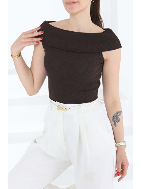 Tofisa Madonna Yaka Bady Kahve - 27138 - S000433563-19413