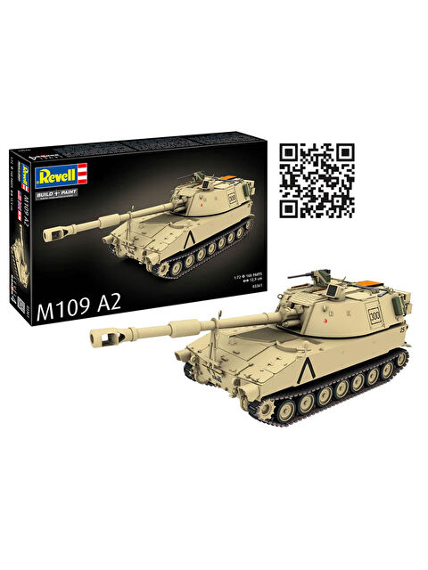 Revell Maket Model Kit Askeri Araçlar M109 A2 3361