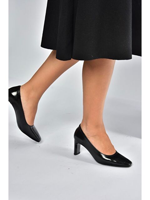 Fox Shoes Siyah Kadın Topuklu Ayakkabı V820522760 - S000464308-19351