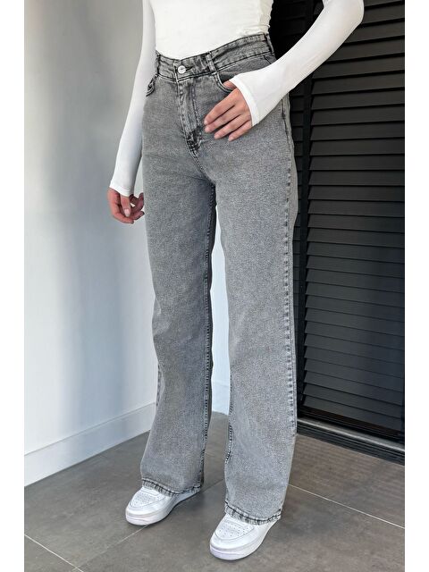 Gülseli Kadın Yüksek Bel Jean Jean Pantolon - S000482877-29351