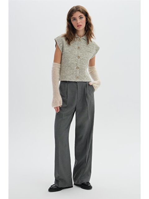 Sherin Gri Palazzo Pantolon - S000313352-20600