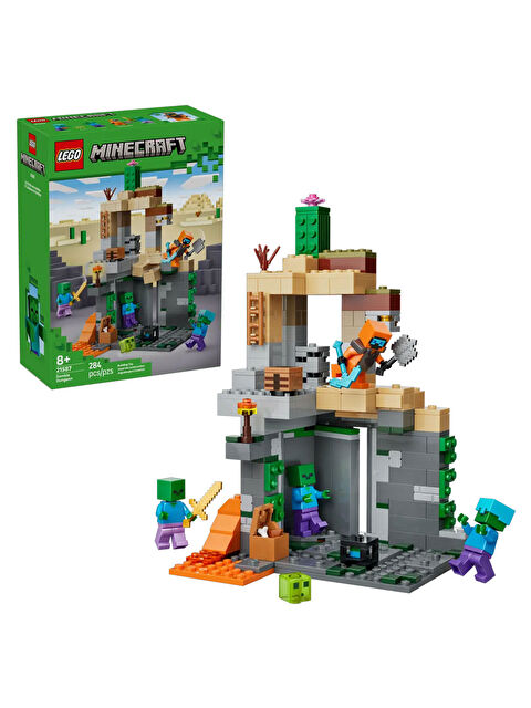 Lego Minecraft Zombi Zindanı 21587 - S000500083-23173