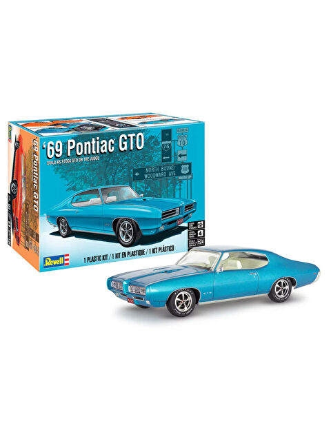 Revell Model Kit 69 Pontiac GTO "The Judge" 2N1 14530