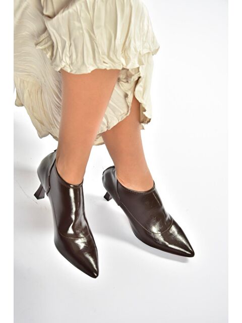 Fox Shoes Kahverengi Kadın Topuklu Ayakkabı V676523608 - S000464311-19413