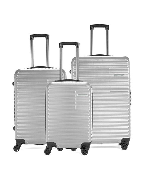 FOSSİL ABS Unisex Kabin, Orta, Büyük Boy 3'lü Valiz Seti FSL111 - S000518787-18105