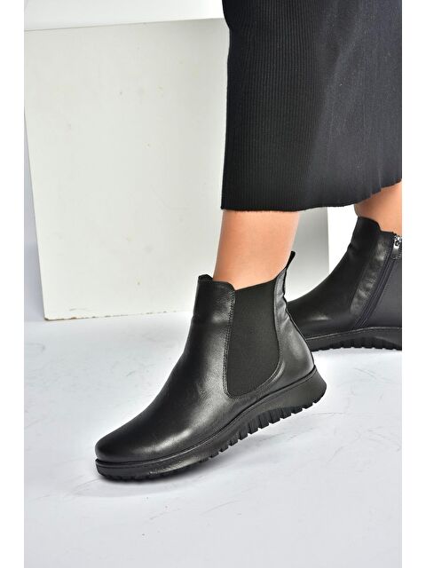 Fox Shoes Siyah Kadın Bot V324501103 - S000441876-19351