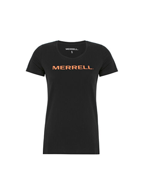 Merrell Logo Kadın Siyah Tişört - S000440203-19351