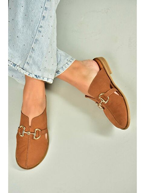 Fox Shoes Taba Kadın Terlik U944150403 - S000422404-14955