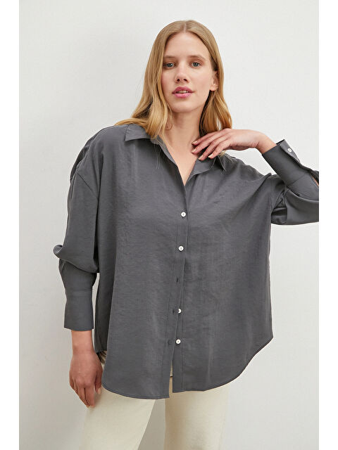 Never More Basic Modal Gömlek Antirasit