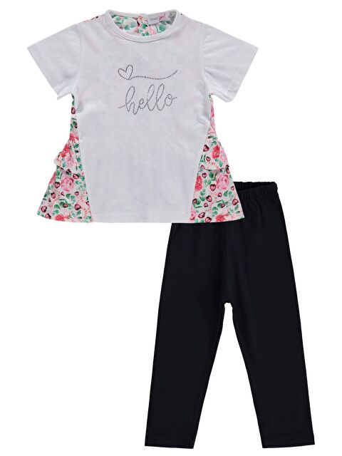 Zeyneva Timo Kız Taytlı Takım - Pembe - S000530134-20024