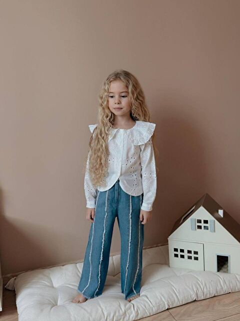 carla10 Kız Çocuk Pantalon Bluz Alt Üst Takım