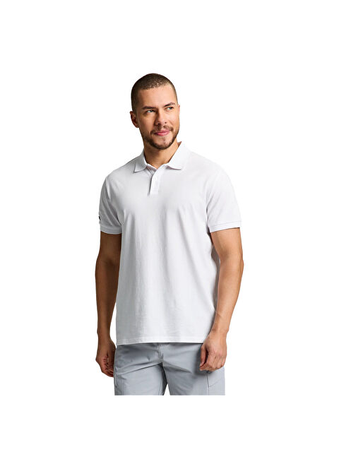 Slam Deck Polo Ss Erkek Beyaz Polo Tişört - S000489215-20063