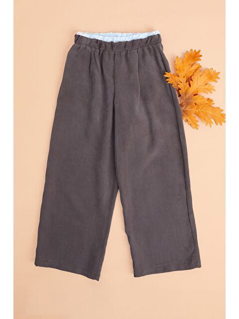 Fullamoda Beli Garnili Lyocell Kumaş Kız Çocuk Pantolon