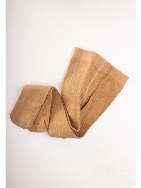 CİGİT Çocuk Düz Külotlu Çorap 1-13 Yaş Açık Kahve - S000530135-19965