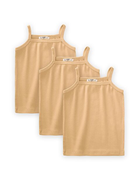 CİGİT Üç Lü İp Askılı Atlet 2-9 Yaş Sundres - S000378030-20074