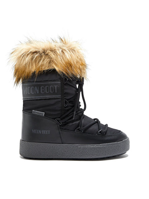Moon Boot Kadın Kar Botu 80D2450060-N001 Ltrack Monaco Low Wp Black