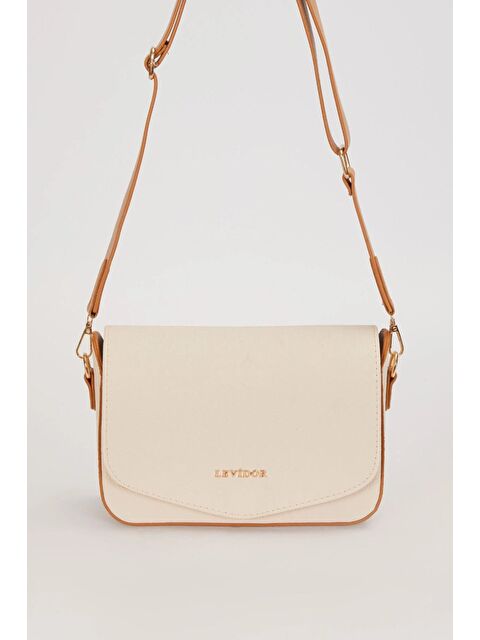 LEVİDOR Krem Kadın Omuz Çantası 930067 - S000469286-19966
