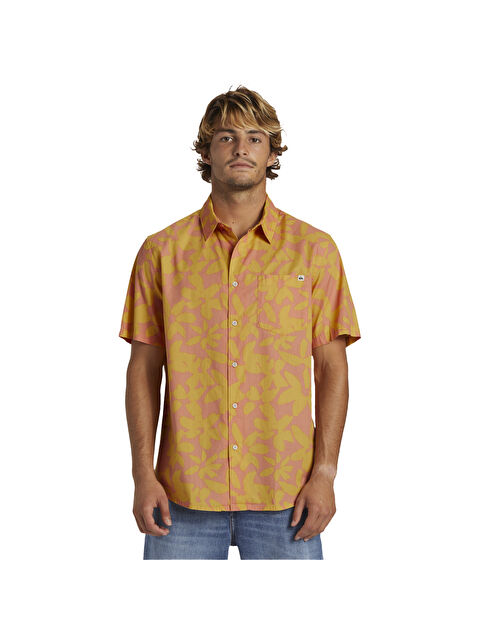 Quiksilver APERO ORGANIC CLASSIC SS Erkek Kısa Kollu Gömlek - S000500942-27204