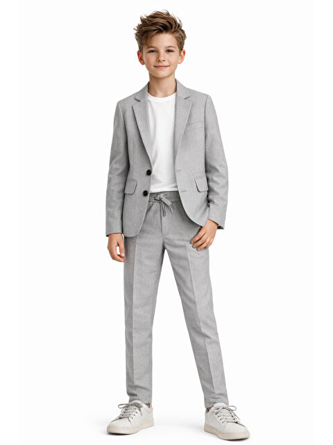 Ahengim Erkek Çocuk Modern Casual Slim Fit Takım Elbise Ak2850 - S000489218-20600