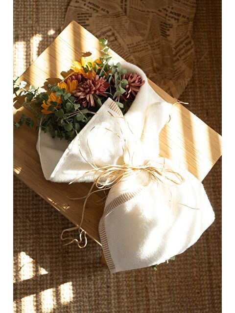 İrya Marble %100 Pamuk El Havlusu 50x90cm Krem - S000504093-19966