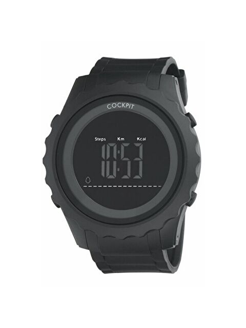 Cockpit S2626 Erkek Siyah Dijital Kol Saati - S000527509-19351
