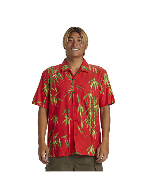 Quiksilver BAMBOO DNA ISLAND SS Erkek Kısa Kollu Gömlek - S000500943-27204