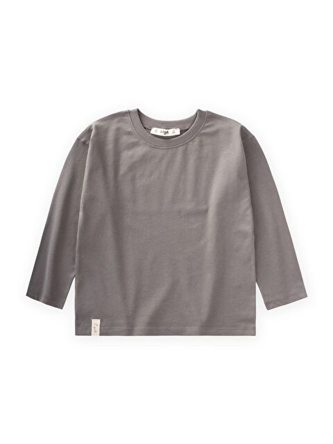 CİGİT Mevsimlik Basic T-Shırt 2-10 Yaş Vizon - S000374455-26429