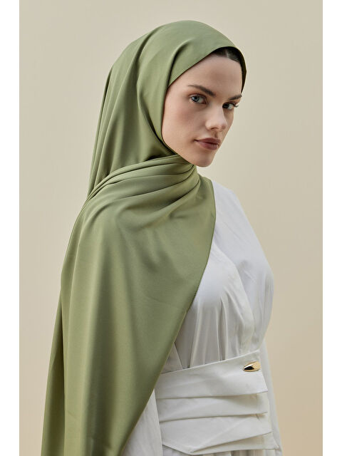 Remsa Merwish Vintage Kadın Şal 2616 Haki