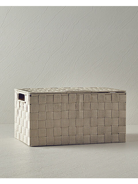 English Home Shine Saklama Kutusu Koyu Bej - S000335516-19933