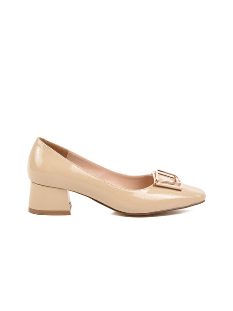 Ayakmod Bej Rugan Kadın Abiye Ayakkabı 704144 Z - S000389217-19927