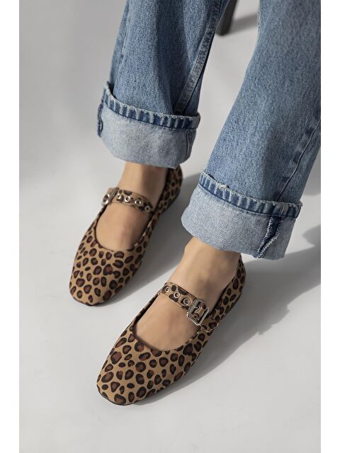 Straswans Jules  Kadın  Kemer  Detay  Kumaş  Babet Leopar - S000513270-19413