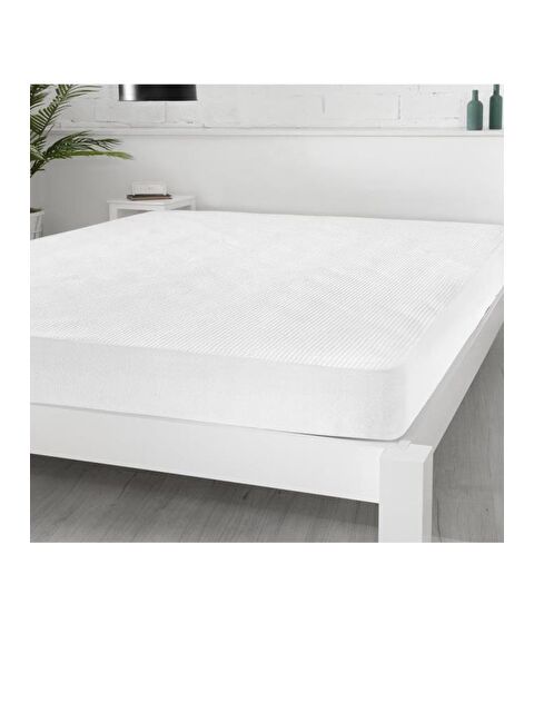 Çeyiz Diyarı 3D Kapitoneli Sıvı Geçirmez 100X200cm Fitted Tek Kişilik Alez - S000487519-20063