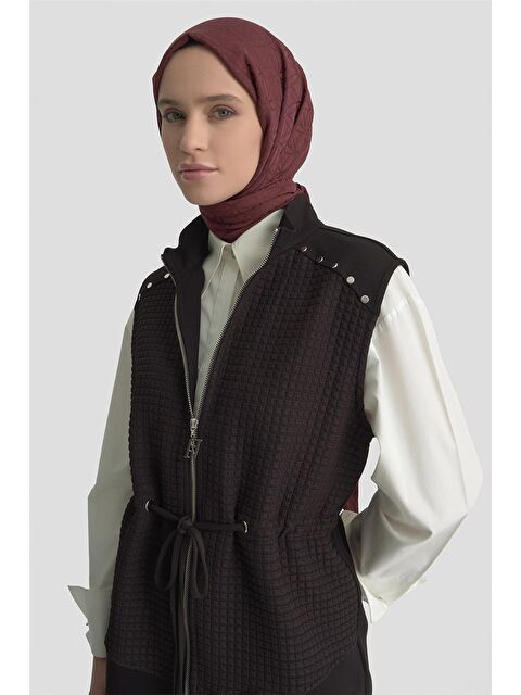 ARMİNE Kapitone Mixli Örme Takım 25Kd1603 Siyah - S000498298-19351