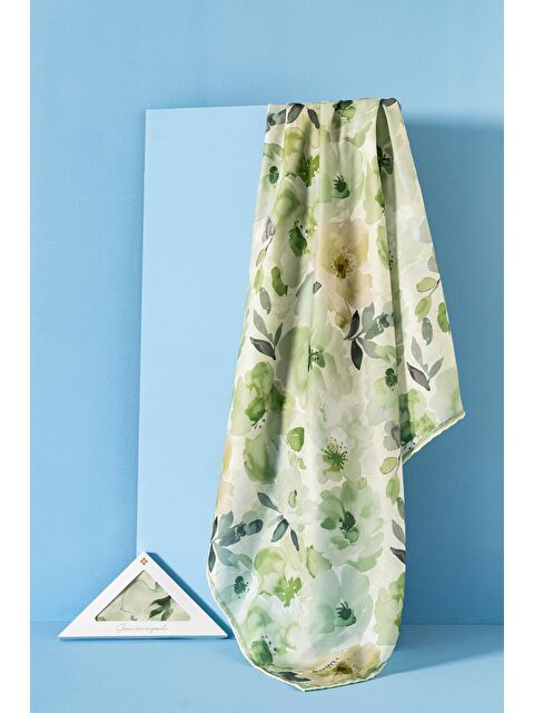 Jawel Kadın Desenli Peonia Soft Eşarp - S000426280-18194