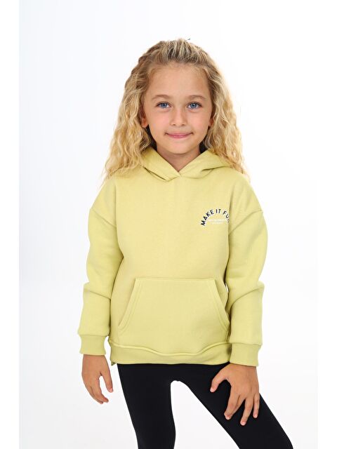 Toontoykids Kız Çocuk Baskılı Sweatshirt