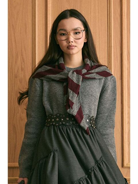 Ceylan Otantik Antrasit Triko Kazak - S000497518-29666