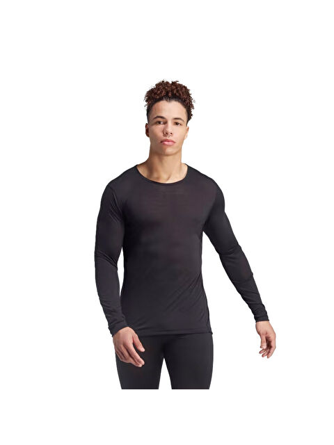 Adidas Xpr Mer150 Ls Erkek Siyah Tişört - S000490189-19351