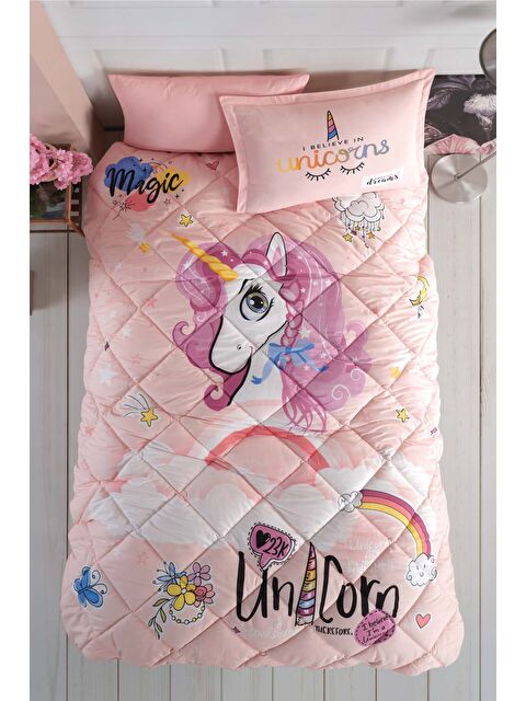 Clasy Ranforce %100 Pamuk Tek Kişilik Uyku Seti Pink Dreams - S000408188-7152